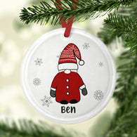 Boy Gonk Glass Bauble